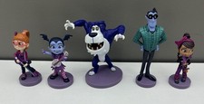 Disney Store Junior Vampirina Glitter PVC Figure 3 1/2" Lot Of 5