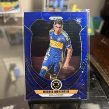 2025 panini fifa club world cup soccer prizm Miguel Merentiel Blue Seismic /275