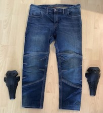 Motorrad Jeans Damen mit Knieprotektoren Und Kevlar Größe 44