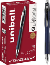 Uni-Ball Jetstream RT 12 Pack, 0.7Mm - Black Ballpoint Pens - Wirecutter Best Pe