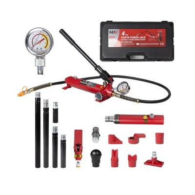 Maxority 4 Ton (8800 lbs Capacity) Porta Power Jack Hydraulic Ram Auto Body F...