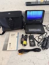 Sony Portable CD/DVD Player DVP-FX820 8" Swivel Action Widescreen W/Case