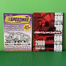 CARS PARTS CATALOG LOT SPEEDWAY MOTORS BILLET SPECIALTIES HOT ROD