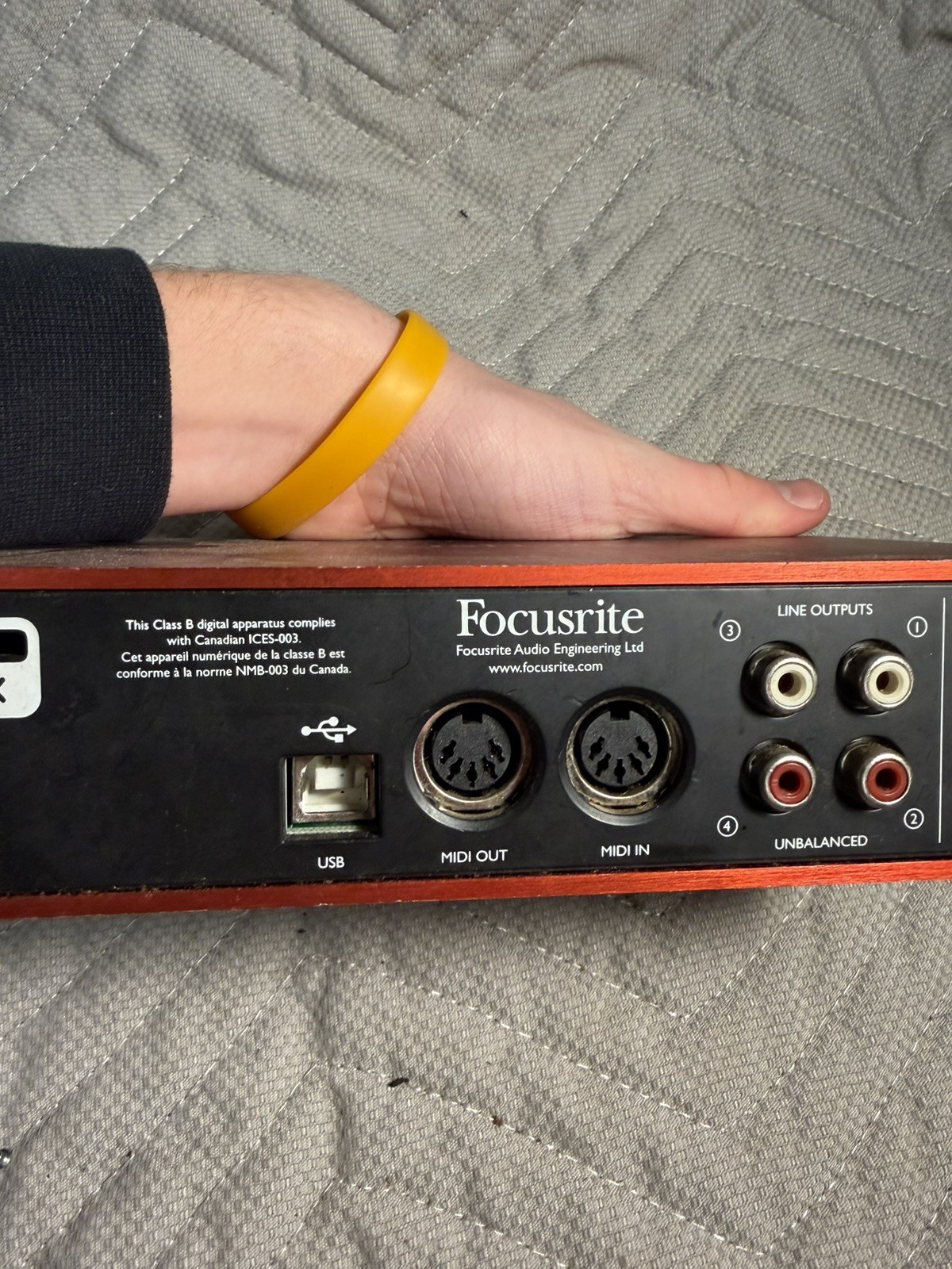 Focusrite Scarlett 2i4 2nd Gen 2 Channels USB Audio Interface