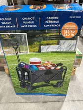 Mac Sports XL Folding Wagon with Brakes