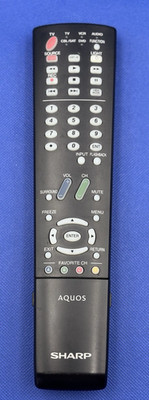 Sharp Aquos GA535WJSA Remote Control for LC-37M43U,  LC-42D42U TVs