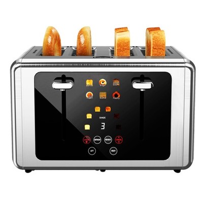 4 Slice Toaster,Touchscreen & Dual Independent Control Panel,5 Basic Function...