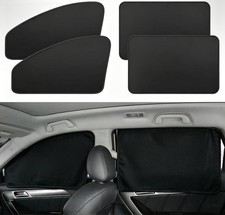 Car Privacy Window Shade 4-Pack Sunshade 100 Blackout Breastfeeding