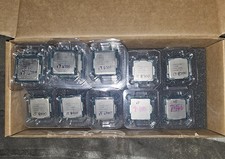 Lot of 25 Intel Core i7 6700(18), 8700 (2), i5 6-8 gen CPU Processors