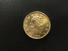 1835  GOLD $21/2  DOLLAR CLASSIC HEAD QUARTER EAGLE COIN - LITTLE WEAR EXCELLENT