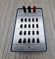 Phipps & Bird Inc  Capacitance substitution box  Model 237