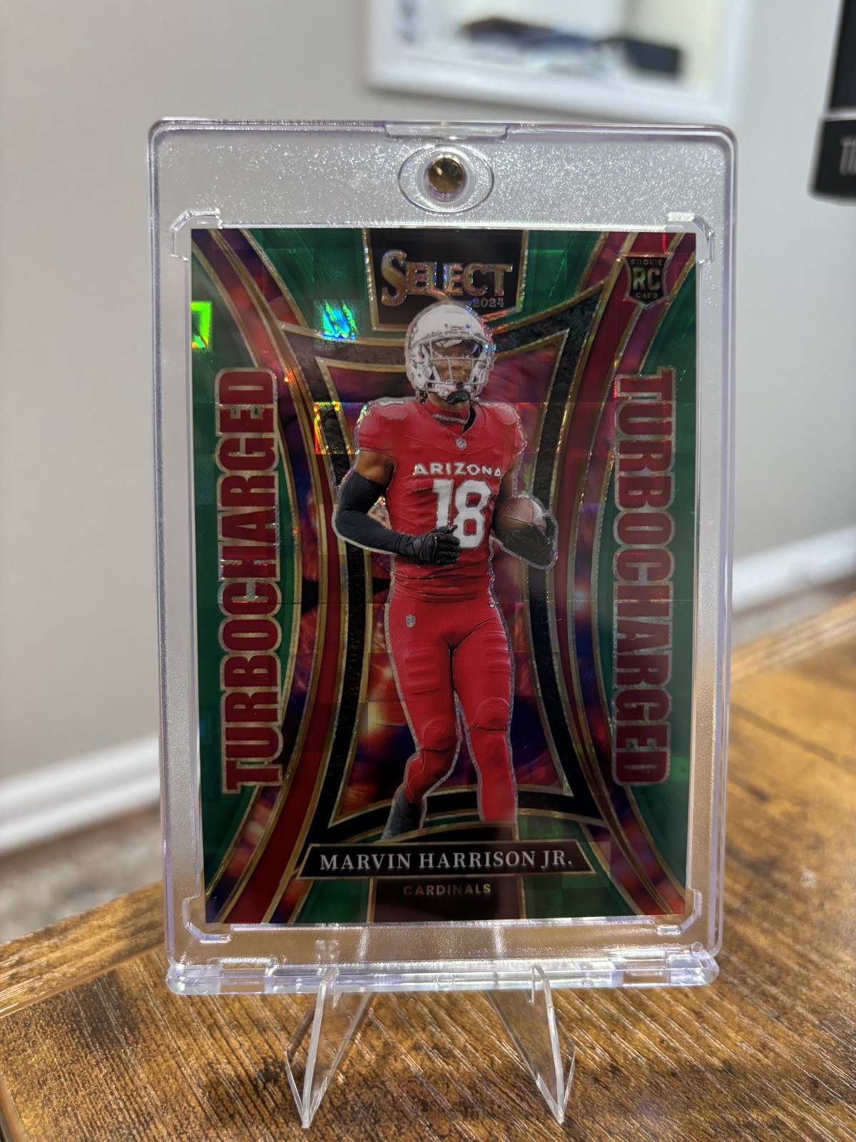 2024 Panini Select - Turbocharged Marvin Harrison Jr. #2/5 GREEN PANDORA #2 (RC)