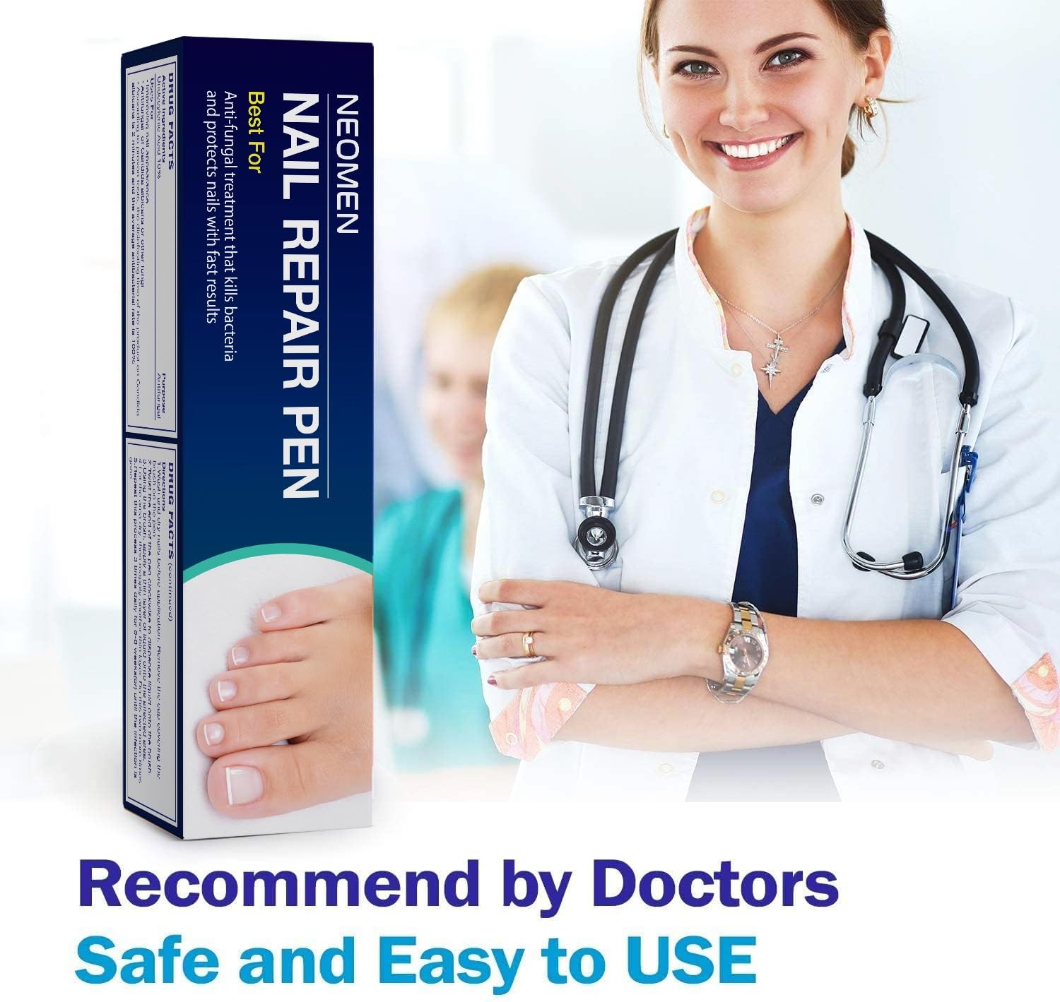 Nail Fungus Pen, Toenail Fungus Pen Treatment for Toenail & Fingernails, Fung...