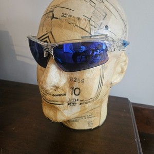 STIHL Clear Vista Safety Glasses - Blue Mirror Lens - Model 7010 884 0397 - READ