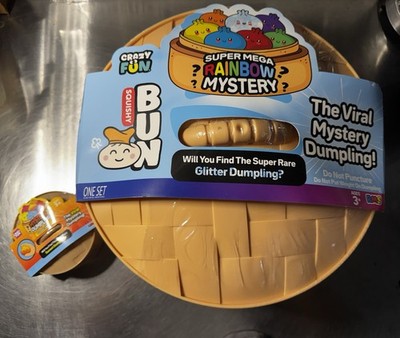 Crazy Fun Squishy Bun Super Mega Rainbow Mystery Dumpling Toy Ages 3+
