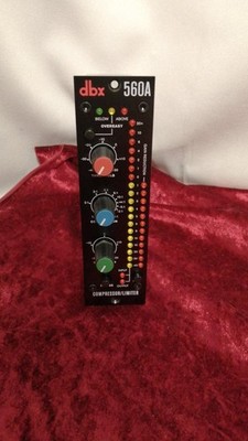 DBX 560A VCA Kompressor Schnelle Reaktion Natürliche bis starke Kompression...