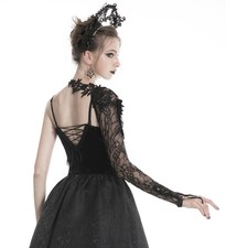 Dark In Love Bolero Sleeve Fallen Angel Assymetrisch gothic victorianisch vampir
