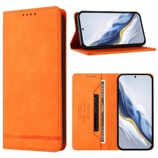 RFID Leather Wallet Case For Samsung Galaxy S26 Ultra S25 FE S24 S23 S22 A16 A36