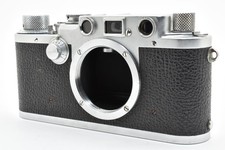  As-Is Leica iiif 3f Black Dial 35mm Rangefinder Film Camera Body From JAPAN