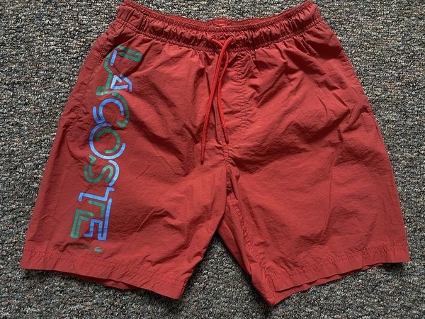 Men Lacoste Shorts Coral 30 / S / 44