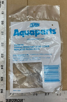 Zurn Aquaparts Vandal Resistant Stop Cover PN: P6000-VC