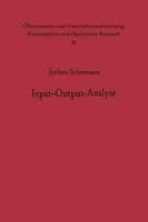 Input-Output-Analyse J. Schumann