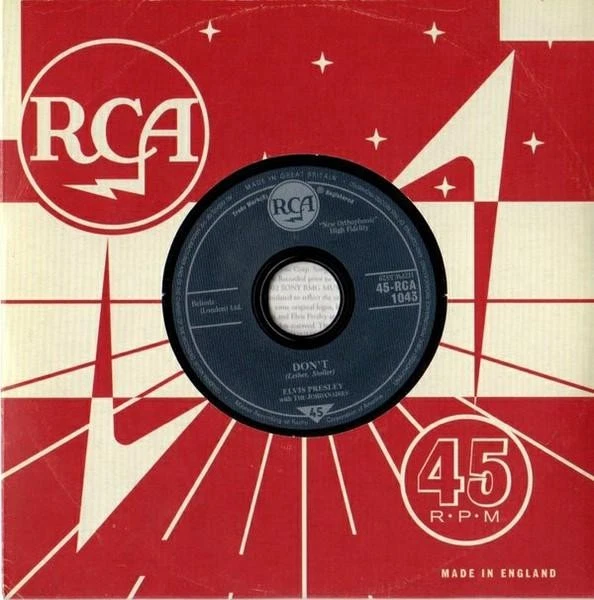 Elvis Presley Don't CD UK Legacy 2007 Neuauflage CD Single Mit Innenhülle - Bild 3 von 3