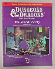 Dungeons & Dragons TSR B6 The Veiled Society ...