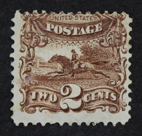 CKStamps: US Stamps Collection Scott#113 2c Pictorial Mint H OG CV$500