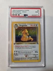 1999 POKEMON FOSSIL 1ST EDITION #4 DRAGONITE-HOLO PSA 9