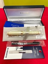 Unused item Sailor fountain pen Professional Lugia Ivory 21k Immediate delivery