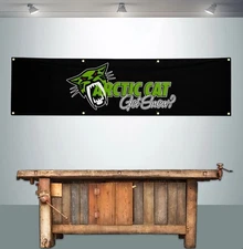 ARCTIC CAT 2' X 8' BANNER FLAG GOT SNOW?