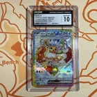 CGC Gem Mint 10 Eevee Ex SAR Terastal Festival SAR 224/187 Japanese Pokemon sv8a