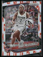 2025 Panini Prizm WNBA Logo Prizm Aari McDonald #10