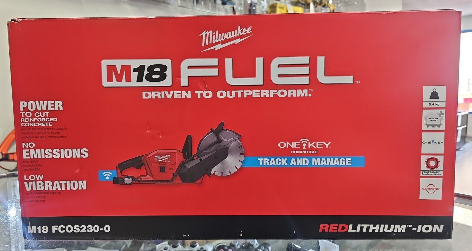 Milwaukee M18FCOS230-0 'FUEL' Cut Off Saw Naked 4933471696 NEW