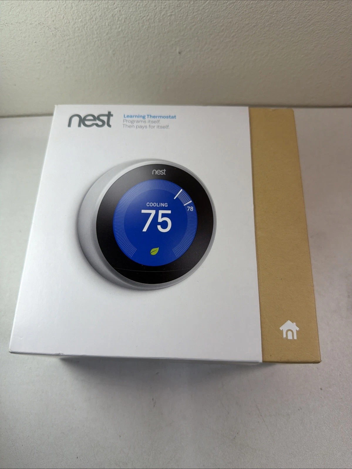 Nest Learning Thermostat - 3rd Generation Stainless Steel