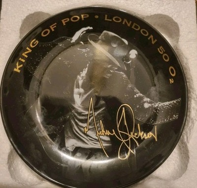 Michael Jackson Official This Is It King Of Pop Collector's Plate 2009 London O2