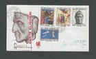 1965 Florence Italy FDC W/Cachet Of Dante Alighieri & is Most Famous Work------