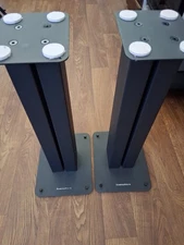 Bowers & Wilkins - STAV 24 S2 24" Speaker Stands (Pair) - Black  