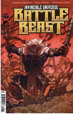 Invincible Universe Battle Beast #9 Cover E 1:50 Crom Variant Image Comics