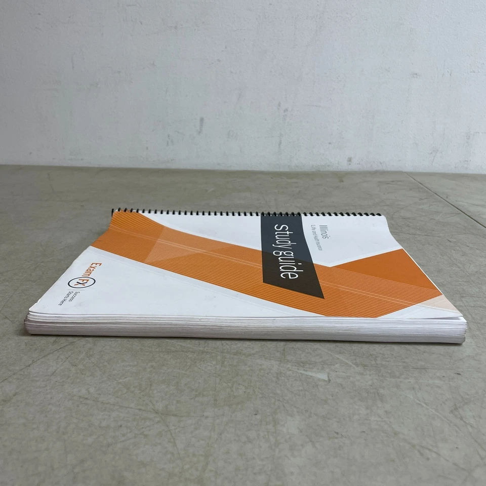 Health & Life Insurance Study Guide Exam FX Illinois 2016 Prep Book Paperback - Image 3 of 4