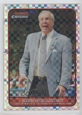 2006-07 Bowman Draft Picks & Stars Chrome X-Fractor 42/150 Roy Williams #115 3c7