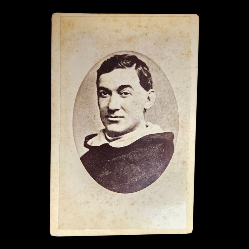 Fayher Thomas Nicholas Burke Irish Church Cabinet Card Photograph