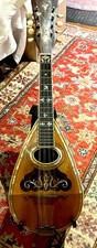 Fancy Bowl Back Mandolin SS Stewart/Baur/Acme set up to play, vg shape