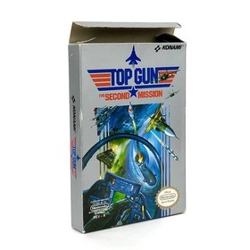 [] North American version Famicom NES Top Gun The Second Mission / Top Gun