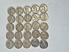 1943 P D S Lincoln Steel Wheat Penny Cent Roll of 25 Coins Lot# 1 50 100 250 500