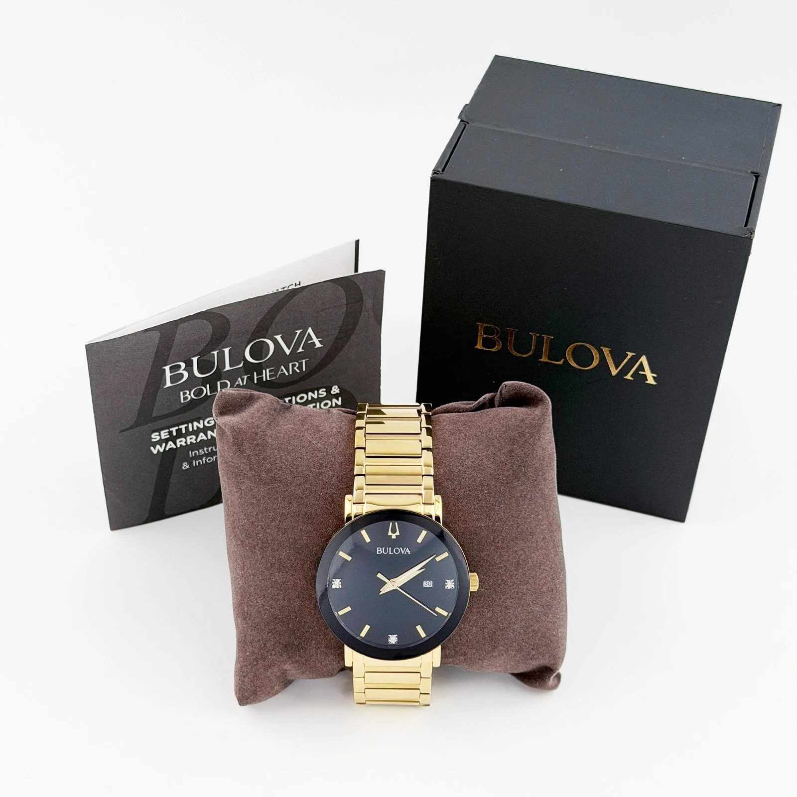 Bulova Modern Futuro Calendar Quartz Stainless Steel Men's Watch 42 MM 97D116 image 7