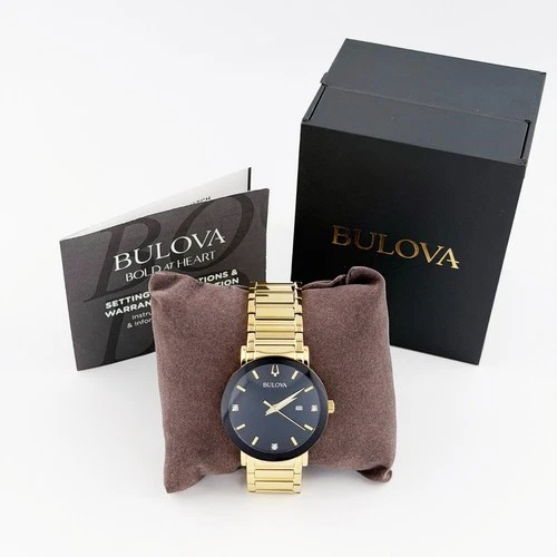 Bulova Modern Futuro Calendar Quartz Stainless Steel Men's Watch 42 MM 97D116 image 7
