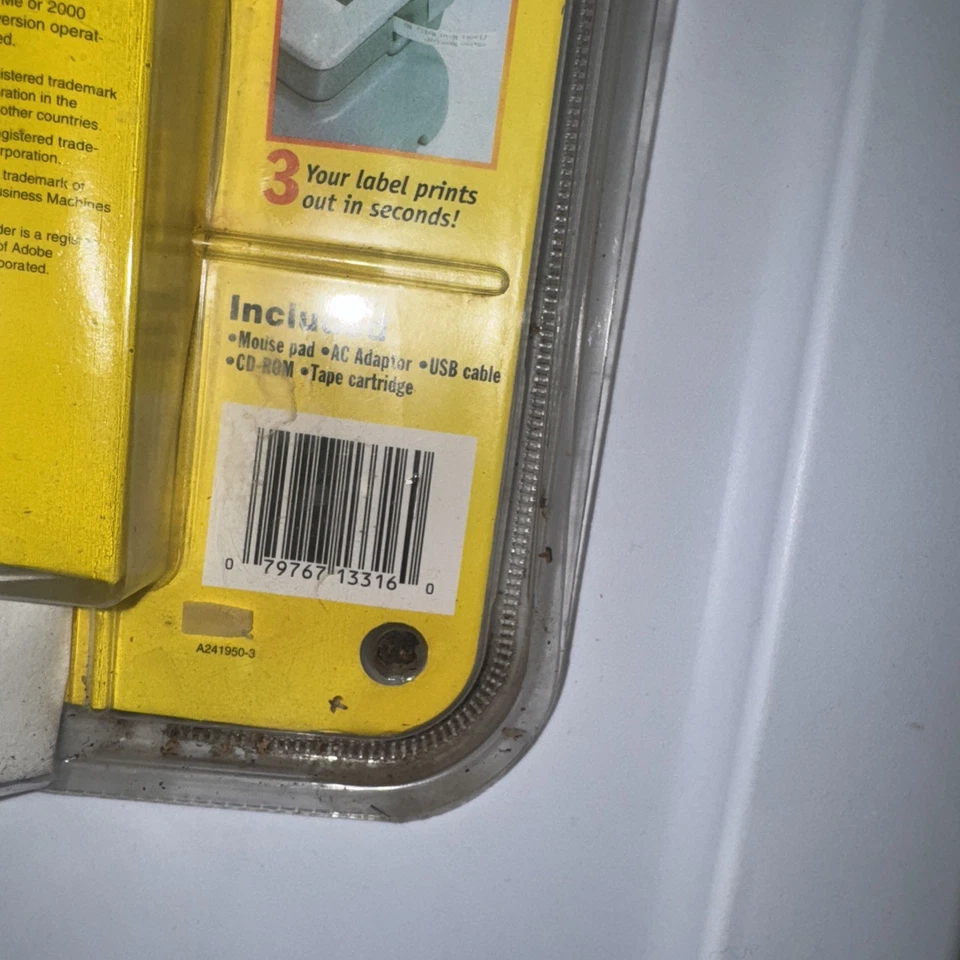Casio KLP1000 Label Thermal Printer - Image 4 of 4