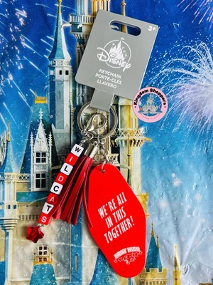 2025 Disney Parks High School Musical Wildcats Keychain Bag Charm